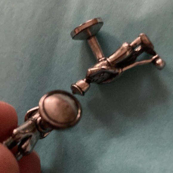 Vintage Golfer Cufflinks - Picture 5 of 5